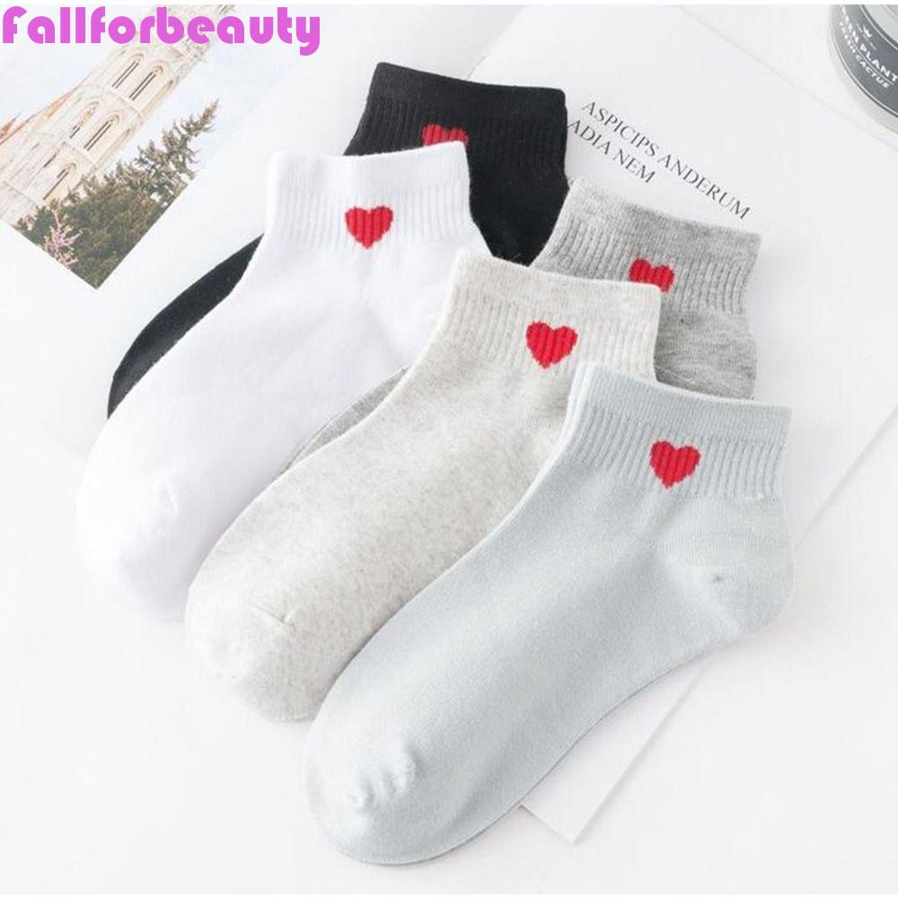 Vớ Cotton Cổ Thấp Thoáng Khí Màu Trơn Thời Trang Xuân Hè Cho Nữ