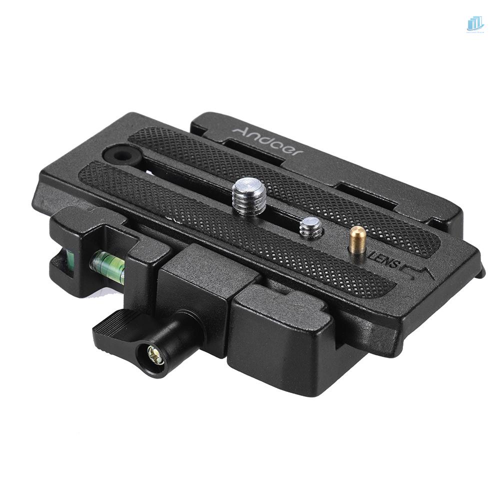 ANDOER Kẹp Gắn Giá Đỡ Ba Chân Tháo Lắp Nhanh Cho Manfrotto 501 500AH 701HDV 503HDV Q5