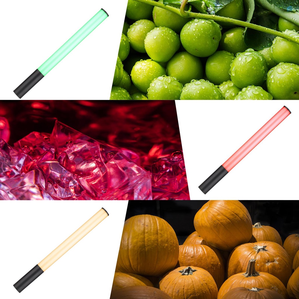 Gậy Ánh Sáng Đèn Led RGB 2500K-9900K 12 Mức Độ Sáng Với 7 Kiểu Hiệu Ứng Đặc Biệt