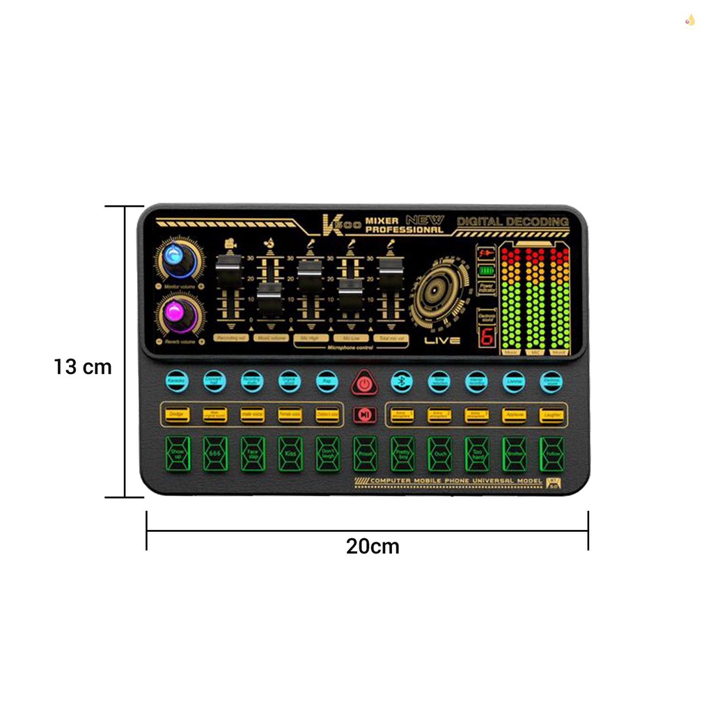 Bộ Thẻ Âm Thanh Đa Năng SK500 Và BM800 Chuyên Dụng