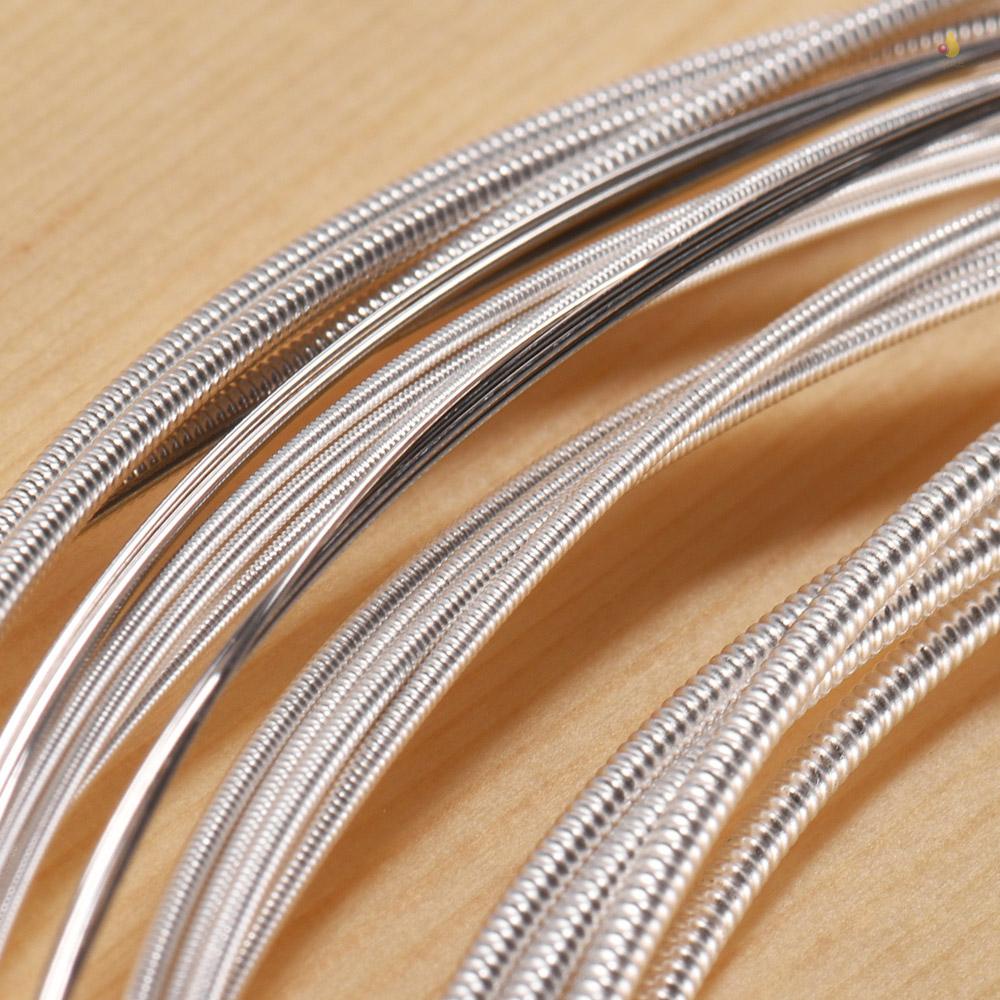 Set 6 Dây Đàn Alice A306 Lõi Bằng Thép Không Gỉ Mạ Đồng (. 010-.047)