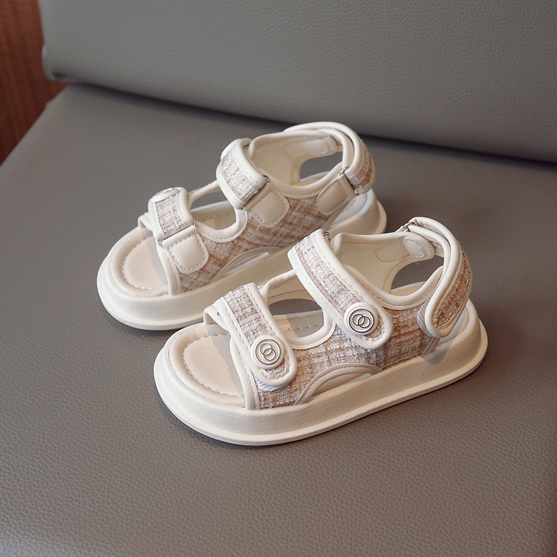 Giày Sandal Công Chúa Đế Mềm Thời Trang Mùa Hè Cho Bé Gái