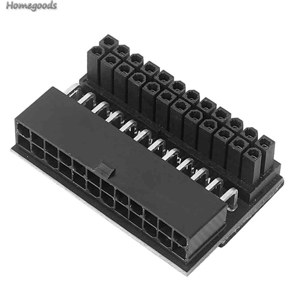 Bo Mạch Chủ ATX 24Pin Female Sang 24Pin Male 90 Độ Mới 2023