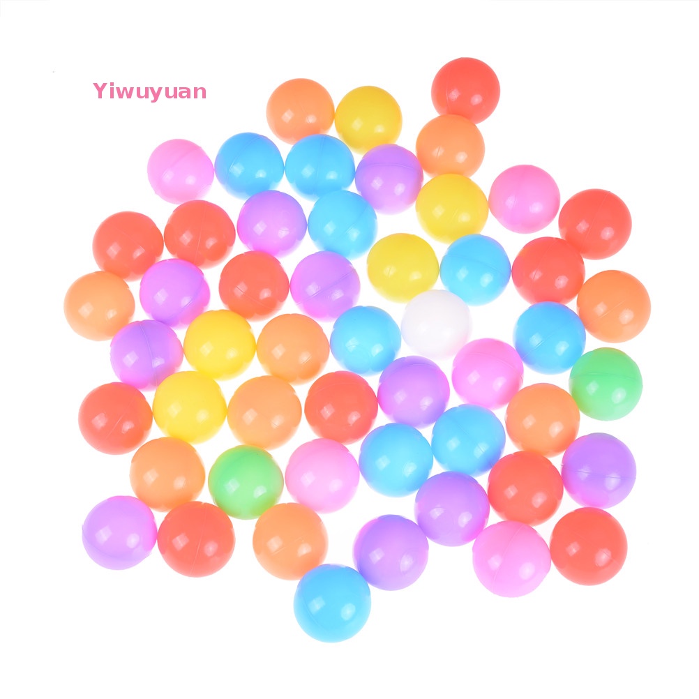 Bộ 10 Bóng Nhựa Mềm Thân Thiện Với Môi Trường Vui Nhộn Cho Bé Chơi Thể Thao Ngoài Trời