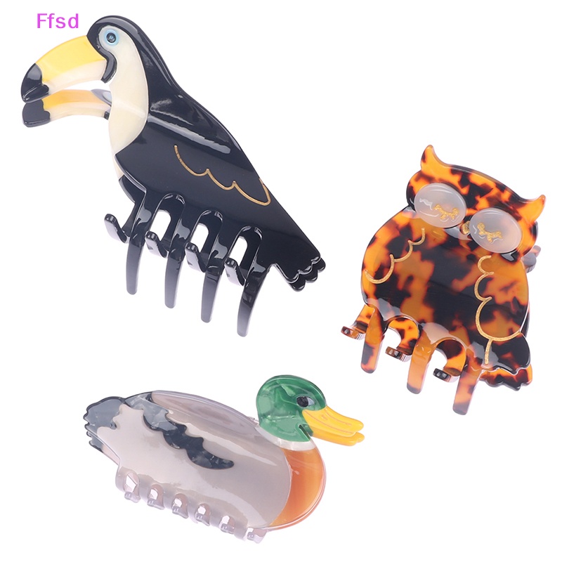 Kẹp Tóc Hình Móng Vuốt Chim Công Dễ Thương