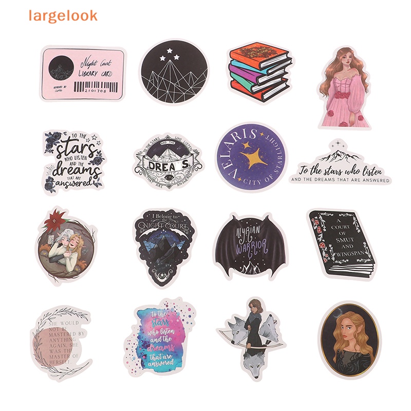 Set 60 Sticker Acotar Merchandise Chống Thấm Nước Dùng Để Trang Trí Đồ Họa