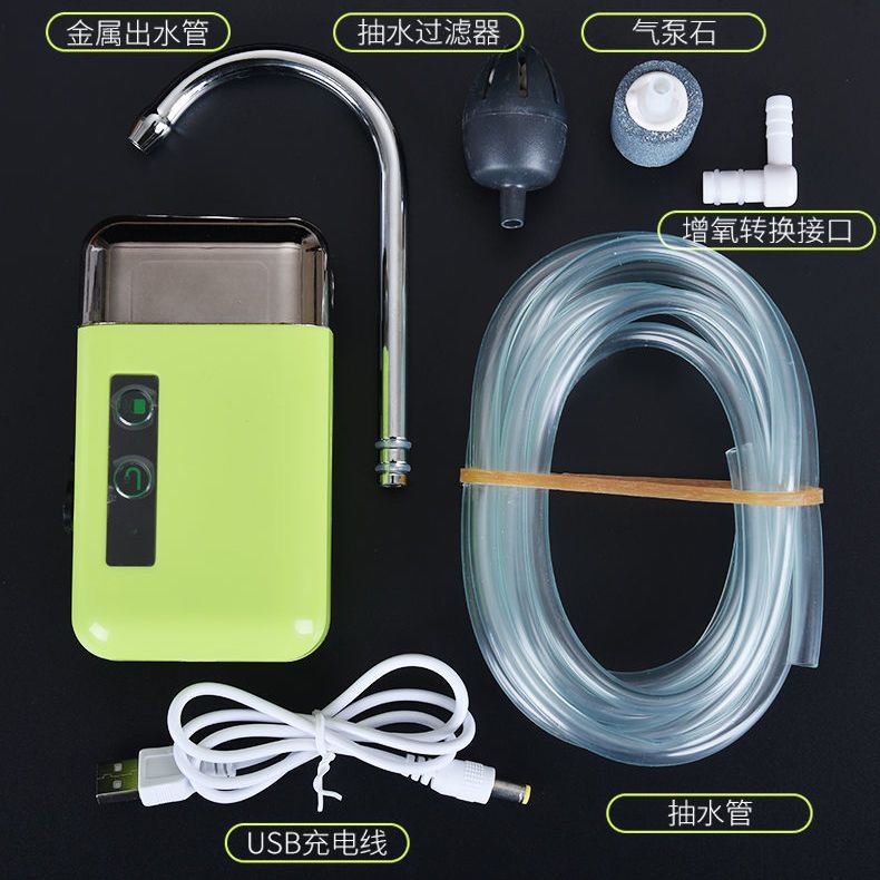 Máy Bơm Oxy Tự Động Cầm Tay Dùng Để Bơm Nước Khi Câu Cá