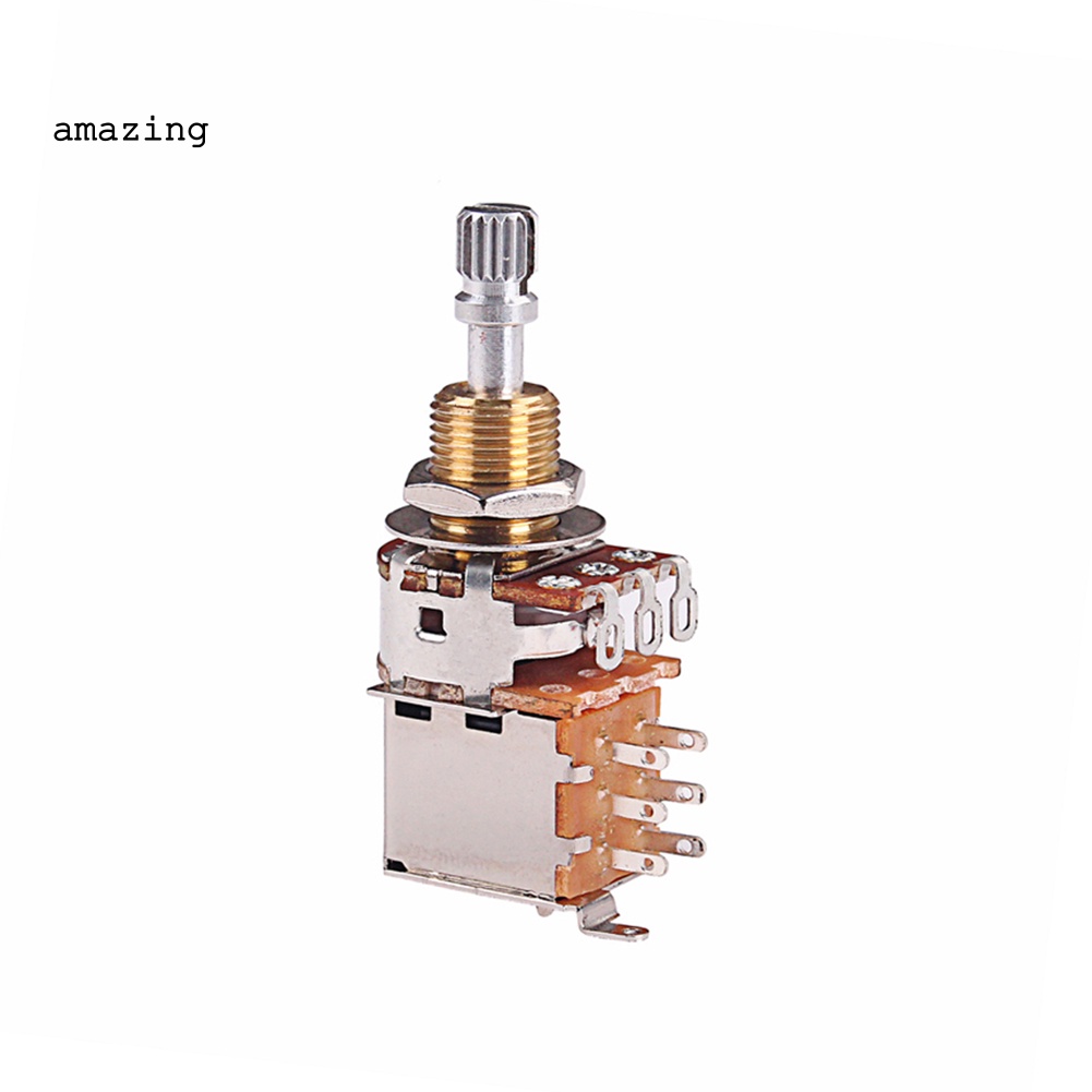 Chiết Áp Alincov A500K DPDT Có Trục 25mm