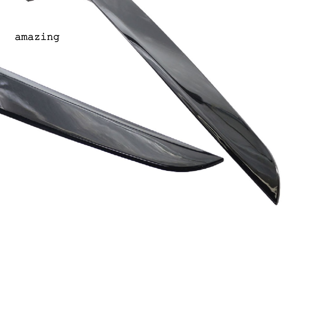 1 Cặp Miếng Dán Viền Cửa Sổ Xe Hơi Bằng ABS Chống Nước Chống Trầy Cho Audi A4 B8 Allroad Avant 2009-2016