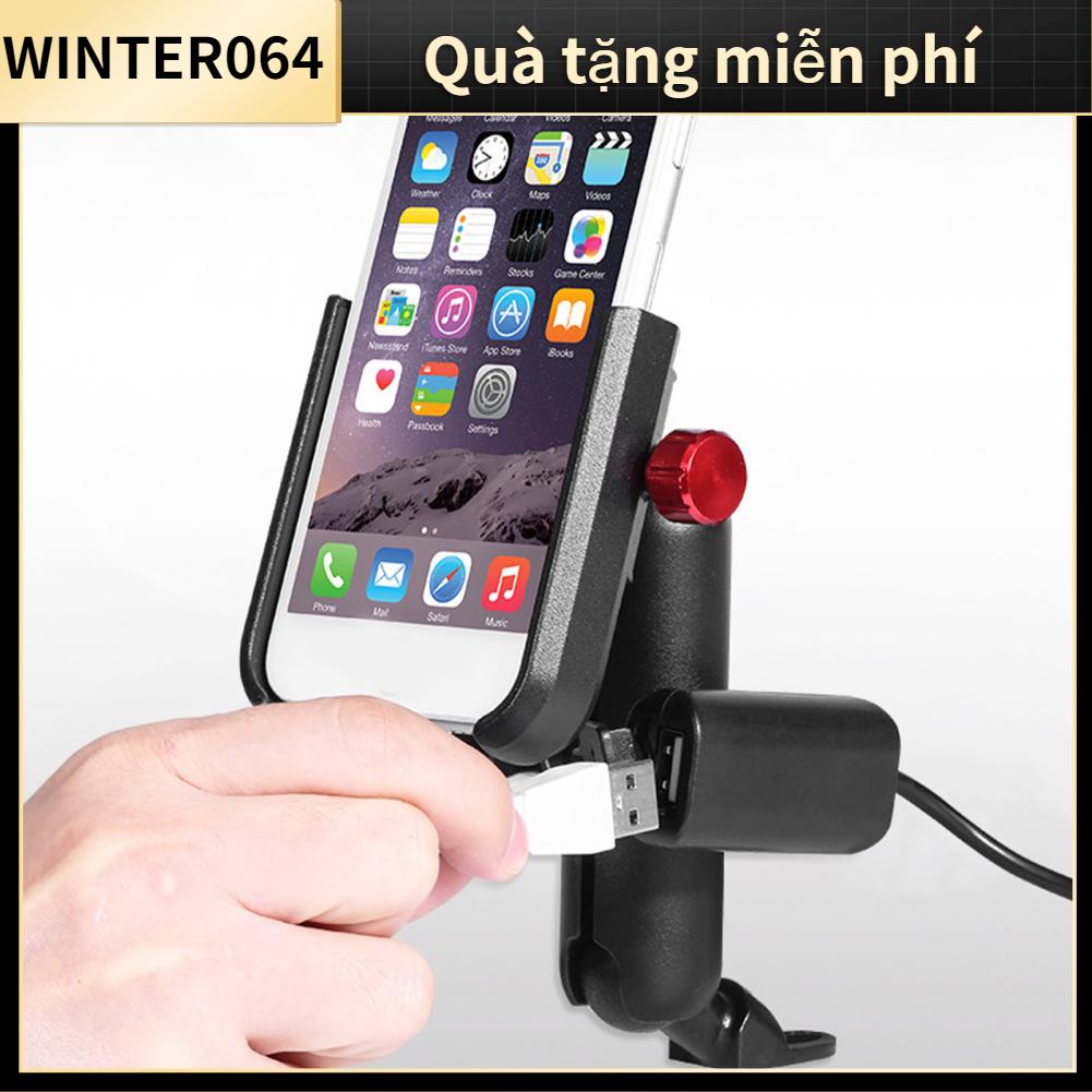 Winter064 Xe Đạp Giá Đỡ Điện Thoại Hợp Kim Nhôm Xoay Ngoài Trời Đi Di Động Cho Máy