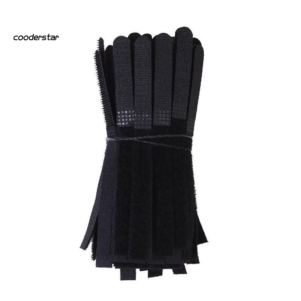 Bộ 100 Dây Buộc Dây Cáp Gọn Gàng Tái Sử Dụng Tiện Lợi