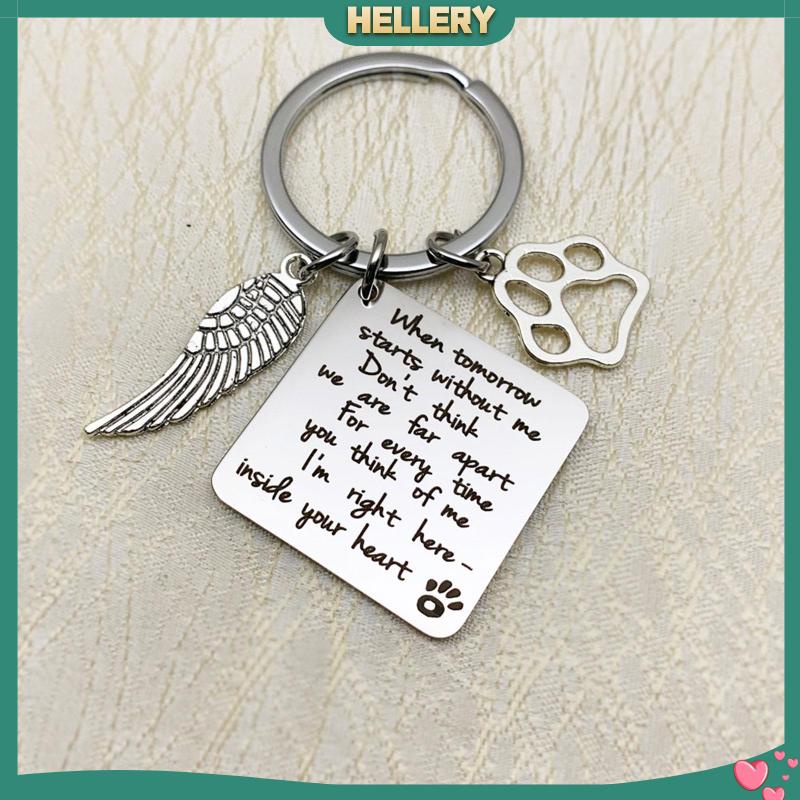Móc Chìa Khóa Có Thể Khắc Hình Thú Cưng Chống Mất Dành Cho Thú Cưng