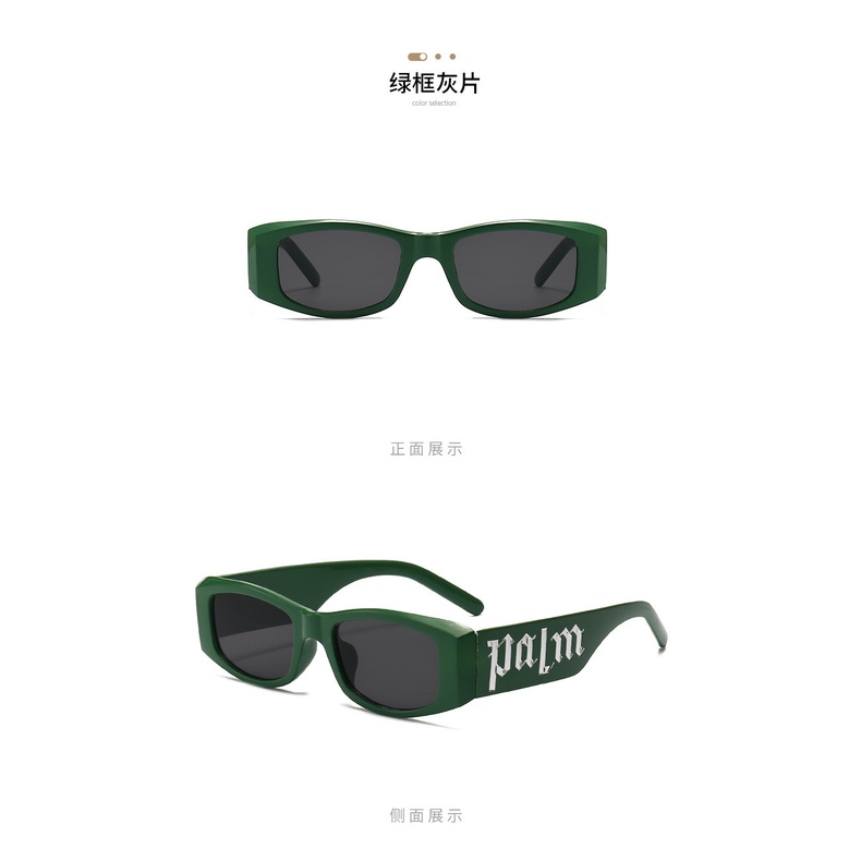 Kính Mát Thời Trang 2025 Gọng Vuông MN Phong Cách Punk Hiphop Dành Cho Nam Và Nữ