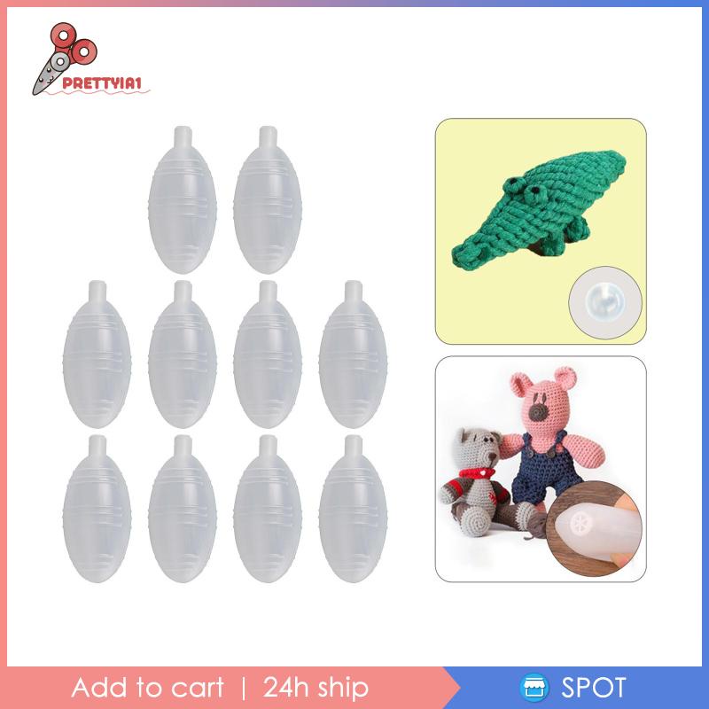 Set 10 Đồ Chơi Phát Ra Tiếng Kêu Vui Nhộn Cho Bé (Prettyia1)