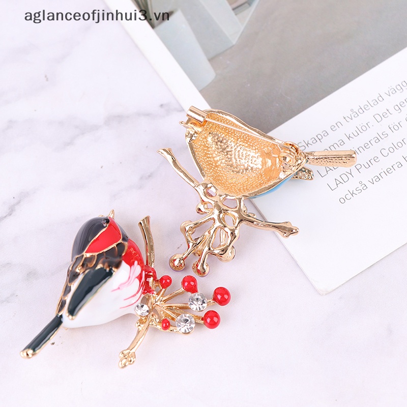 Ghim Cài Áo Hình Chú Chim Đáng Yêu Cho Nữ