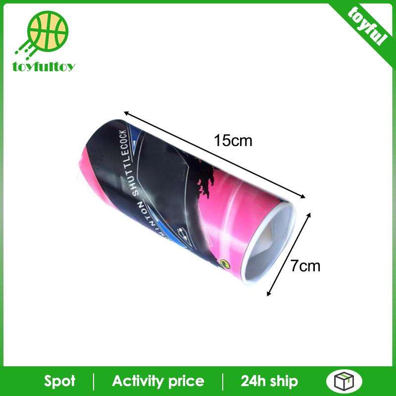 Set 3 Quả Cầu Lông Màu Trắng Dùng Luyện Tập Giải Trí Trong Nhà / Ngoài Trời