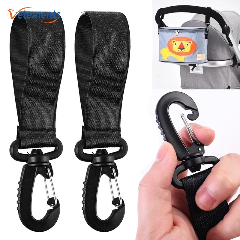 Móc Treo Túi Xách / Xe Đẩy Em Bé Dạng Đứng Đa Năng Chịu Tải Nặng Chất Lượng Cao