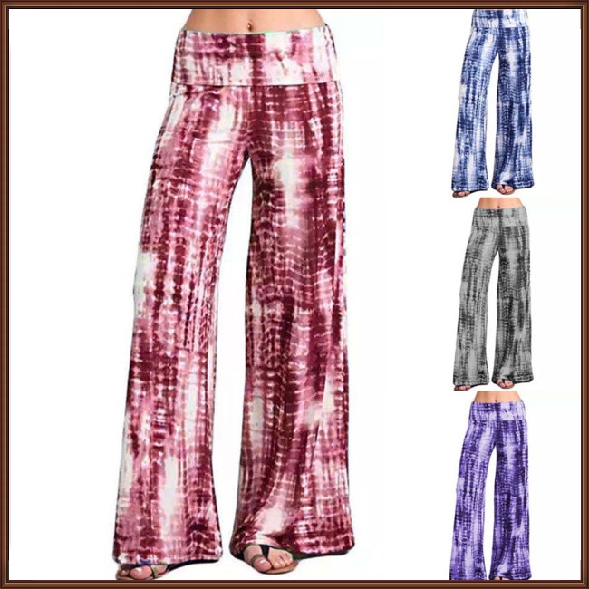 Quần Dài Thể Thao 65% Cotton 35% Ống Rộng Thời Trang Mới Cho Nữ