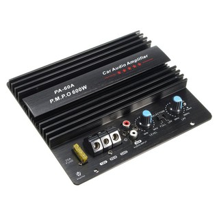 12v 600w high power car audio amplifier powerful bass subwoofers amp pa-60a