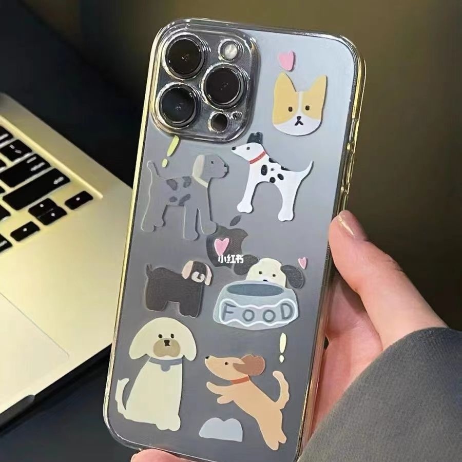✅Ốp Điện Thoại Mềm Chống Sốc Phù Hợp Với Cún Cưng 14xsxr xsmax12 Apple / Collection 13 Promax 9KIU