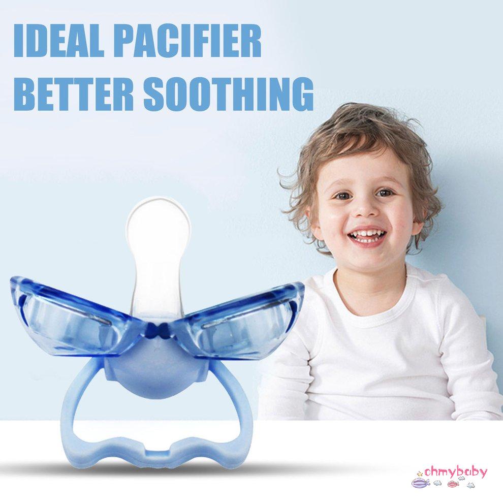 [Sẵn sàng] Núm vú giả bằng silicon cấp thực phẩm Môi miệng Hình dạng trẻ sơ sinh Tập đi cho bé Có nắp che bụi tự động đóng [P/6]