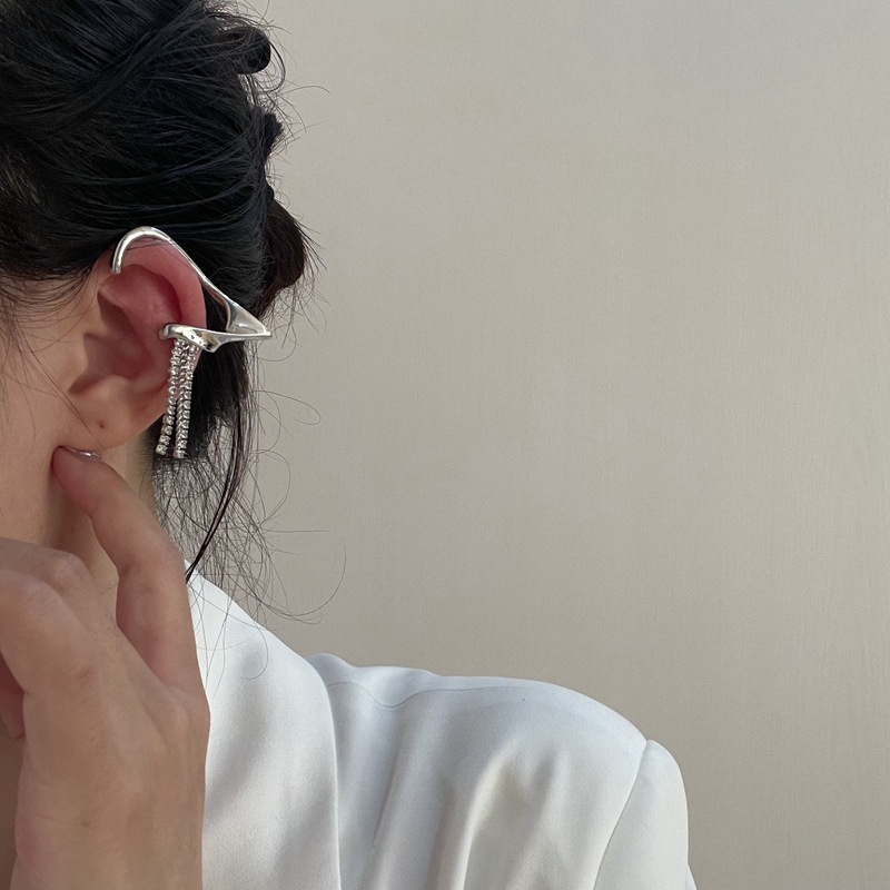 Khuyên Kẹp Vành Tai Không Cần Lỗ Phiên Bản Hàn Quốc hip hop Đơn Giản Cao Cấp