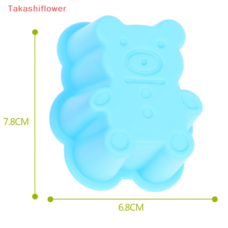 1 Khuôn Làm Bánh Quy / Xà Phòng Hình Động Vật Bằng Silicone 7cm Có Thể Tái Sử Dụng