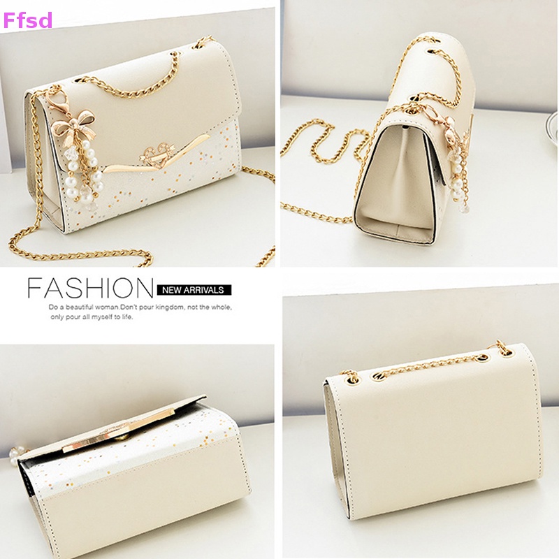 Túi Xách Đeo Chéo Đính Đá Kim Cương Giả Thời Trang Cho Nữ