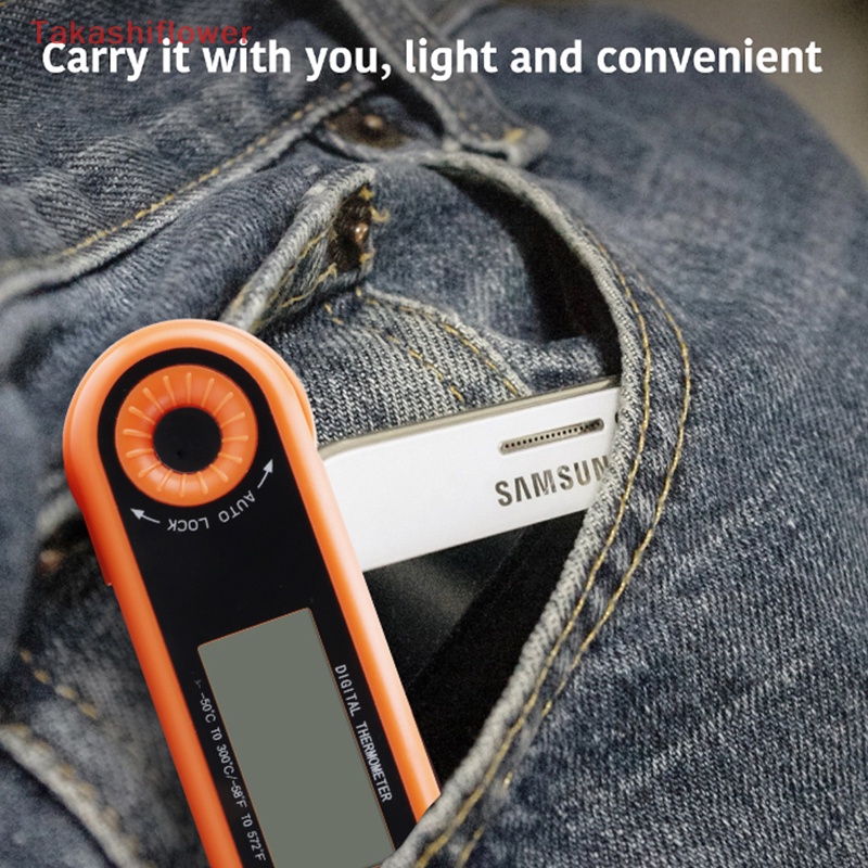 Nhiệt Kế Kỹ Thuật Số Chống Thấm Nước Chuyên Dụng Cho Nấu Ăn