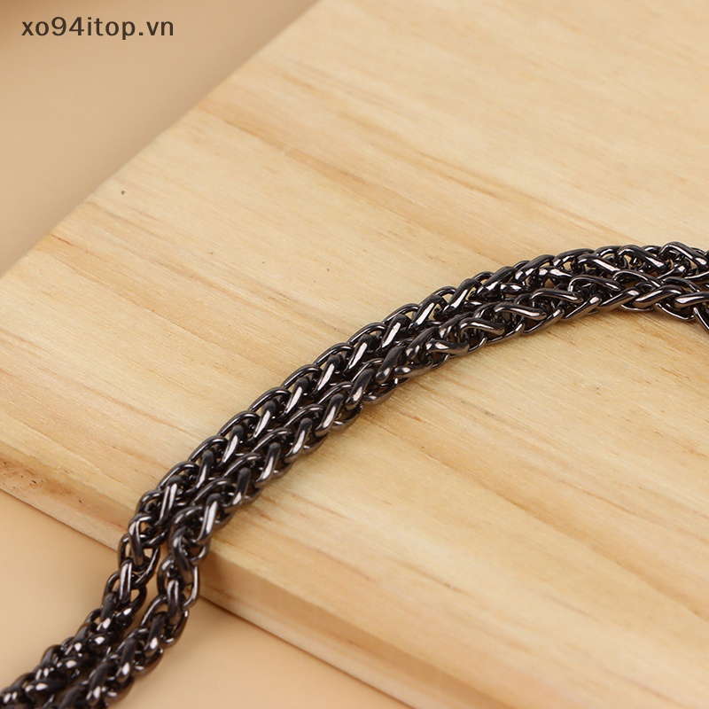 Vòng Đeo Tay Silicon Chống Rơi XOITOP Có Dây Xích Kim Loại