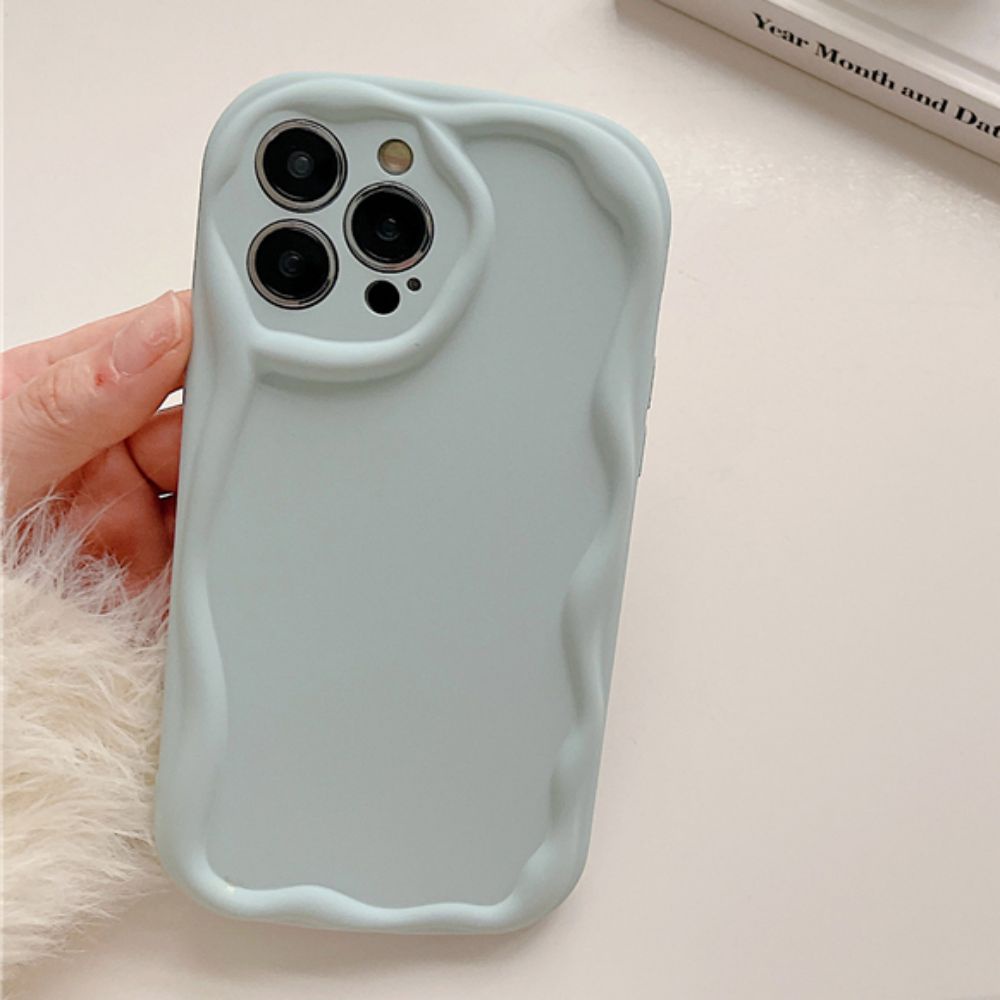 Ốp Điện Thoại TPU Silicone Mềm Màu Trơn Chống Sốc Cho IPhone 11 12 13 14 Pro Max XR XS Max