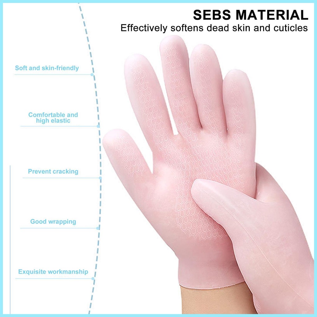 Găng Tay Giữ Ẩm Chống Trượt Có Thể Tái Sử Dụng Dùng Khi Ngủ