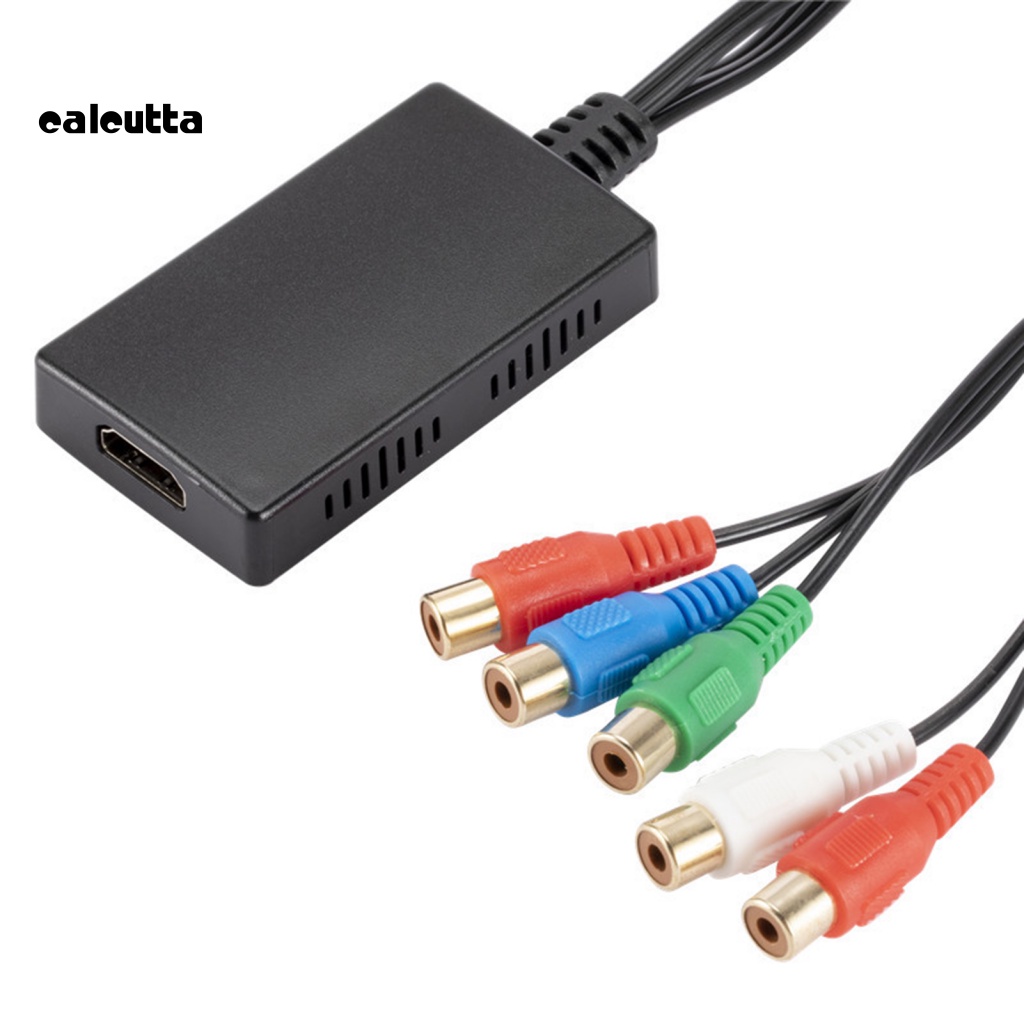 Bộ Chuyển Đổi HDMI Sang YPBPR Màu Đen Di Động Nhanh Chóng Không Phân Hủy Được