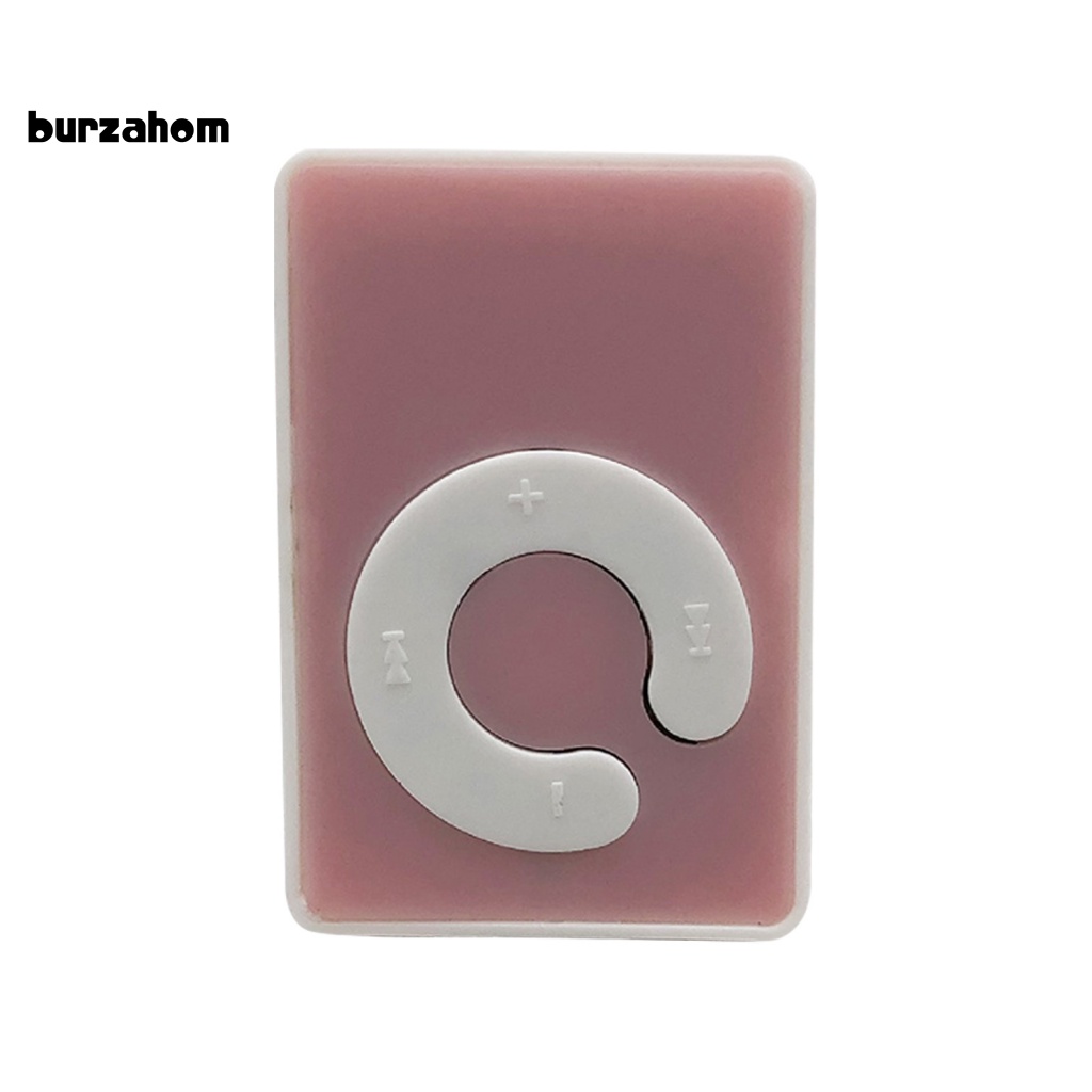 Máy Nghe Nhạc MP3 Mini Hỗ Trợ Thẻ Nhớ TF Có Kẹp Hỗ Trợ USB