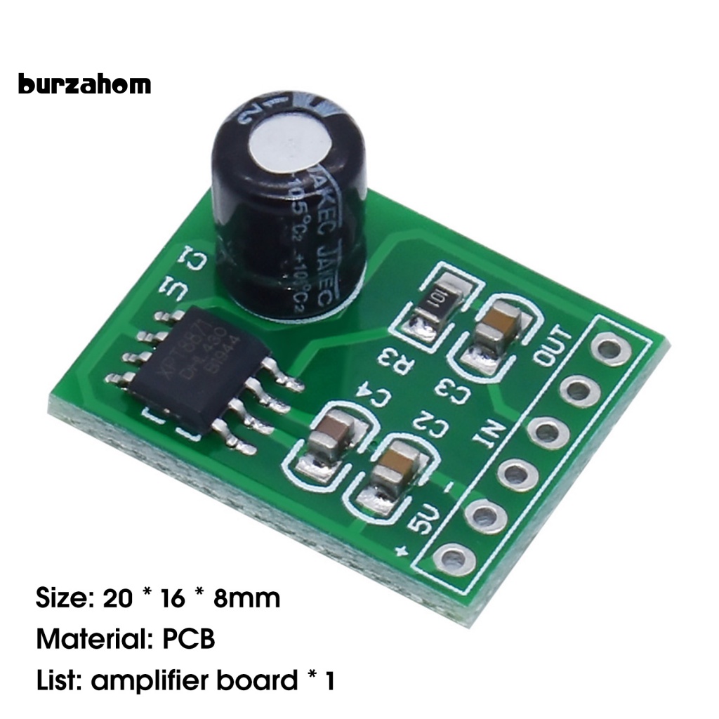 Bảng Mạch Khuếch Đại Âm Thanh XH-M125 Mono 6W Cho Loa Cổng USB