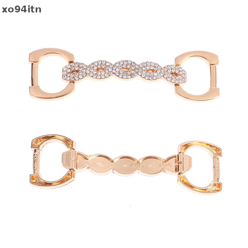 1 Khóa Kẹp Chữ Ch Đính Đá Trang Trí Giày Cao Gót