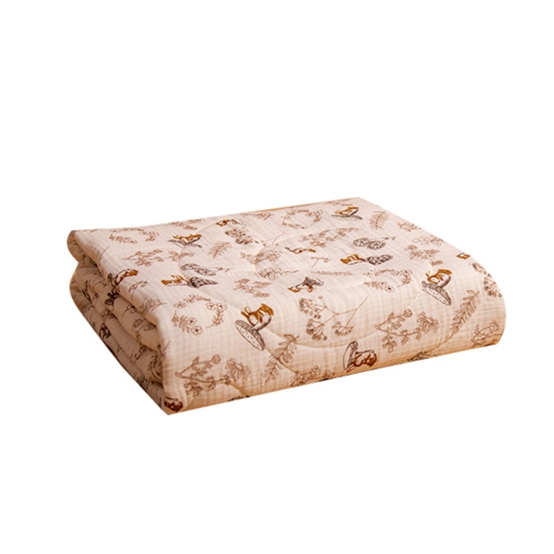 Chăn Quấn Chất Liệu Cotton Thoáng Khí Thời Trang Mùa Hè Cho Bé Sơ Sinh