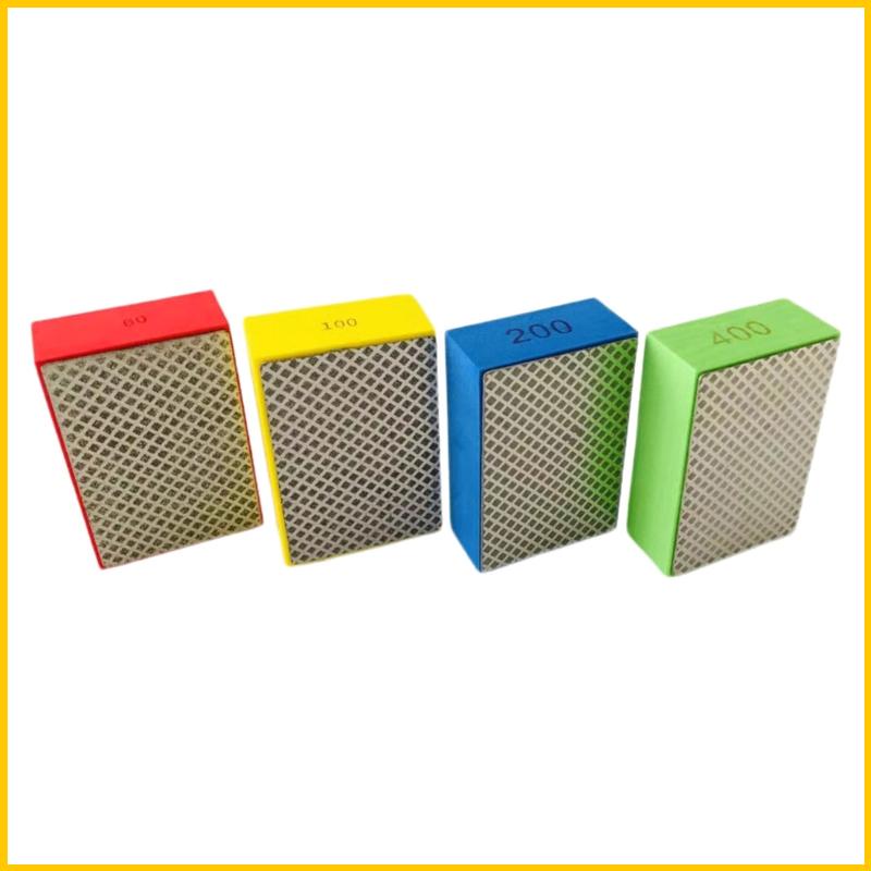 Khu Vực 60 / 100 / 200 / 400# Đệm Mài Đánh Bóng Kim Cương Đánh Bóng Bằng Tay Cho Gạch Kim Loại