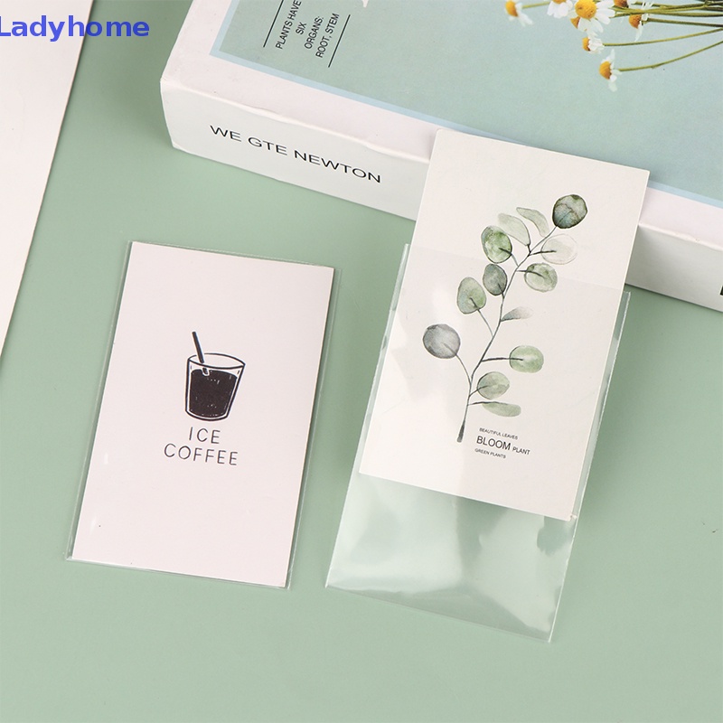 Set 50 Tấm Phim Dán Bảo Vệ Album Ảnh Chuyên Dụng