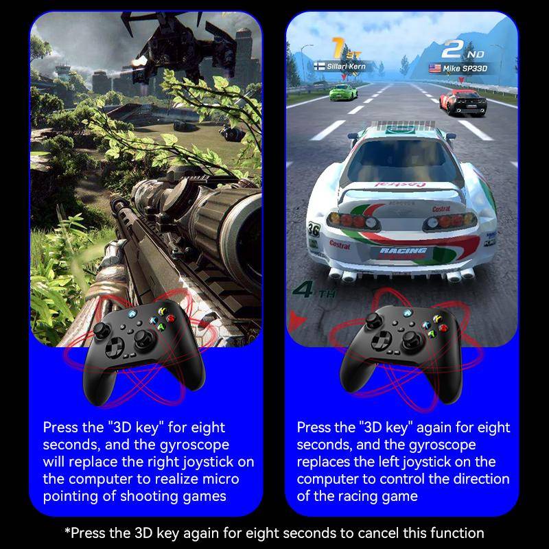 Tay Cầm Chơi game Không Dây g11 2.4g bt Cho switch pro pc android ios tablet smart tv