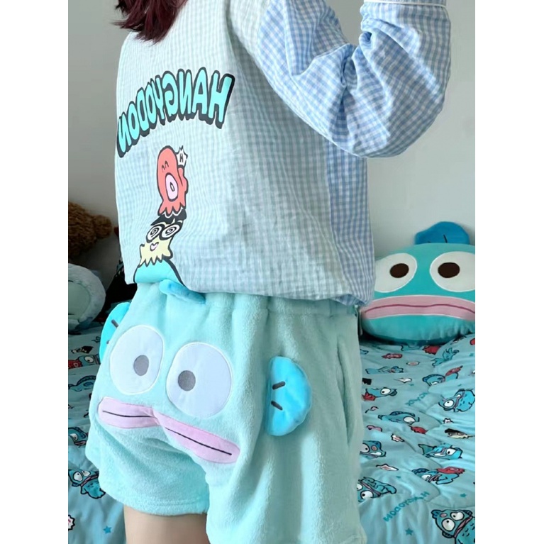 Bộ Đồ Ngủ Bằng Lông Cừu In Hình Hoạt Hình Vui Nhộn Dành Cho Nam Nữ