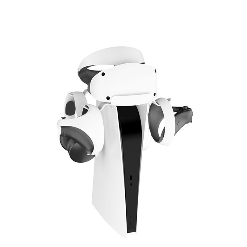 Giá Đỡ + Dây Cáp Sạc 2 Trong 1 Tiện Dụng Cho Tay Cầm Chơi Game PS5 VR2 VR