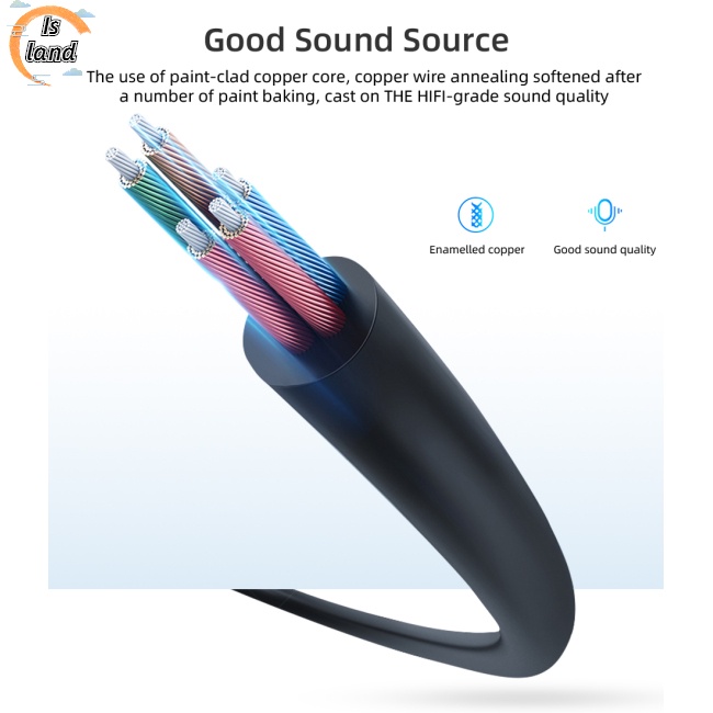 Cáp ChuyểN ĐổI Âm Thanh 3.5mm Sang 6.35mm 6.5mm Chuyên DụNg Cho Mixer Amp CD Player Speaker 6.5mm