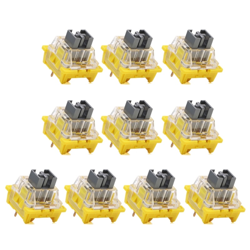 Set 10 Công Tắc Bật Tắt / Tắt 3pin RGB SMD MX Cho Bàn Phím Cơ