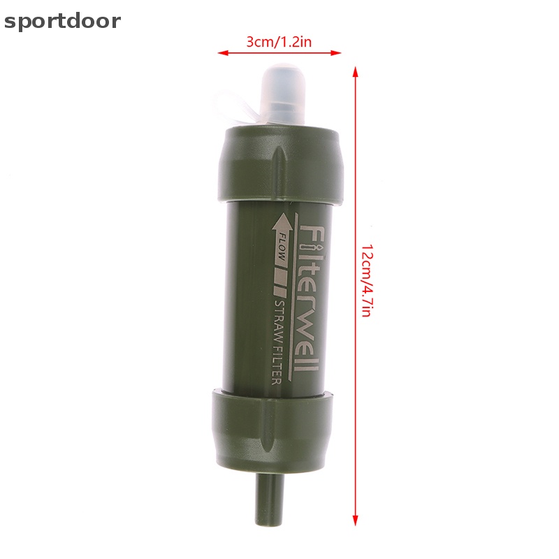 Ống Hút Lọc Nước Sinh Tồn Hoặc Khẩn Cấp Dùng Khi Đi Cắm Trại