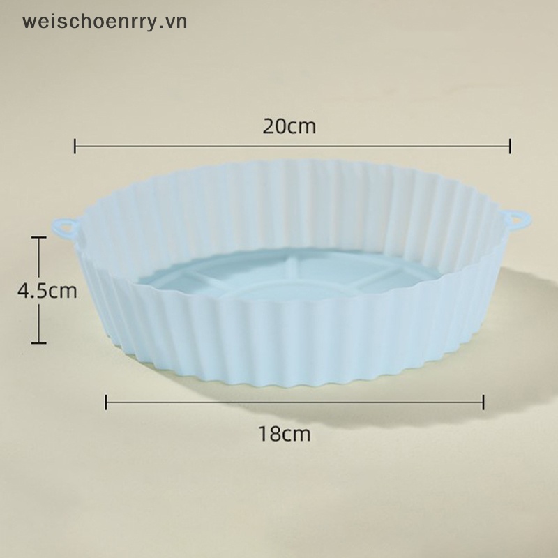 Khay Tròn Bằng Silicon Dùng Nướng Bánh Pizza Tiện Dụng