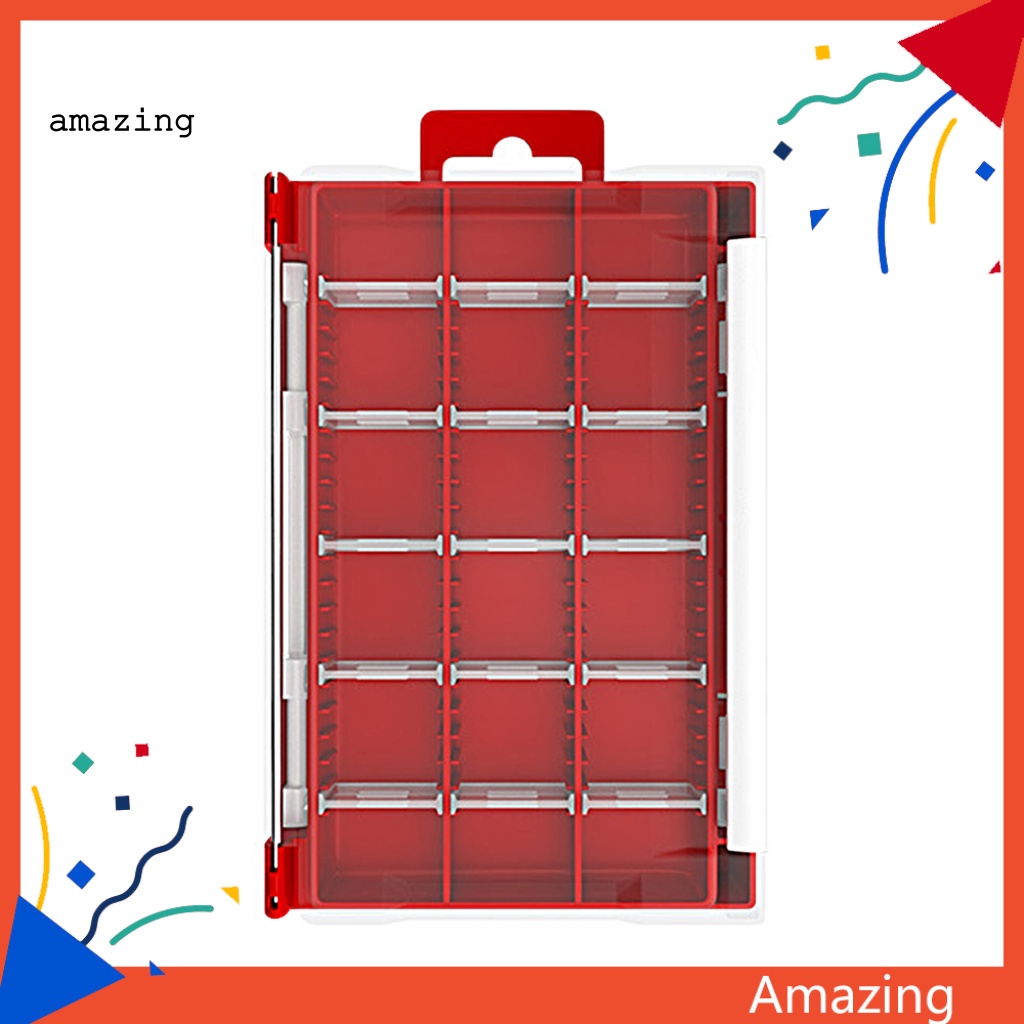 Hộp Đựng Mồi Câu Cá Hai Mặt Cứng Sức Chứa Lớn Đa Năng An Toàn Chống Mài Mòn