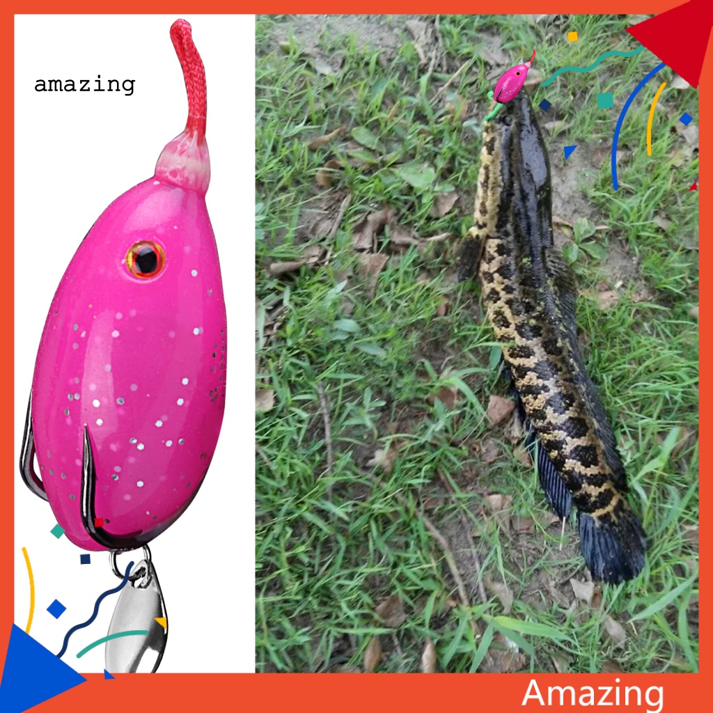 Mồi Câu Cá Giả Hình Ếch Con 6cm / 13g