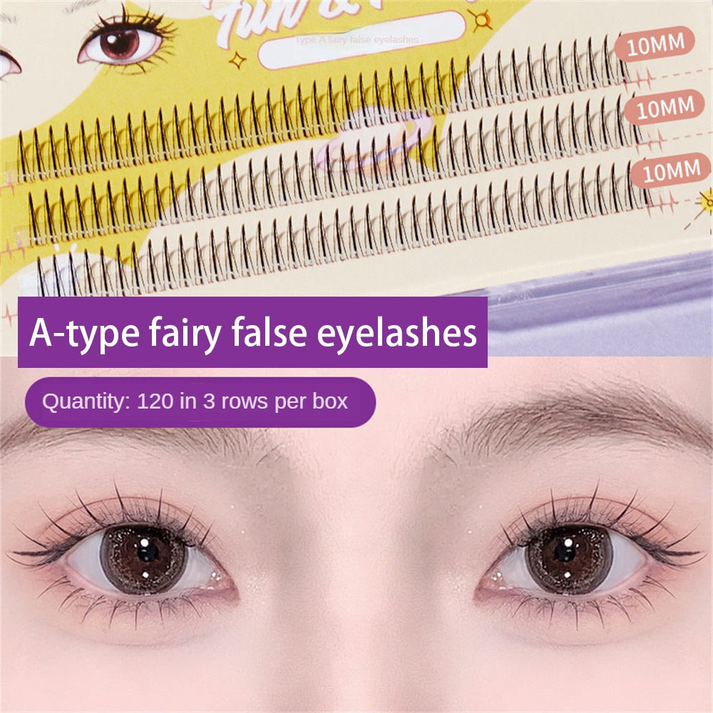 Lông Mi Giả Hình Đuôi Cá Hiệu Ứng Tự Nhiên BQI