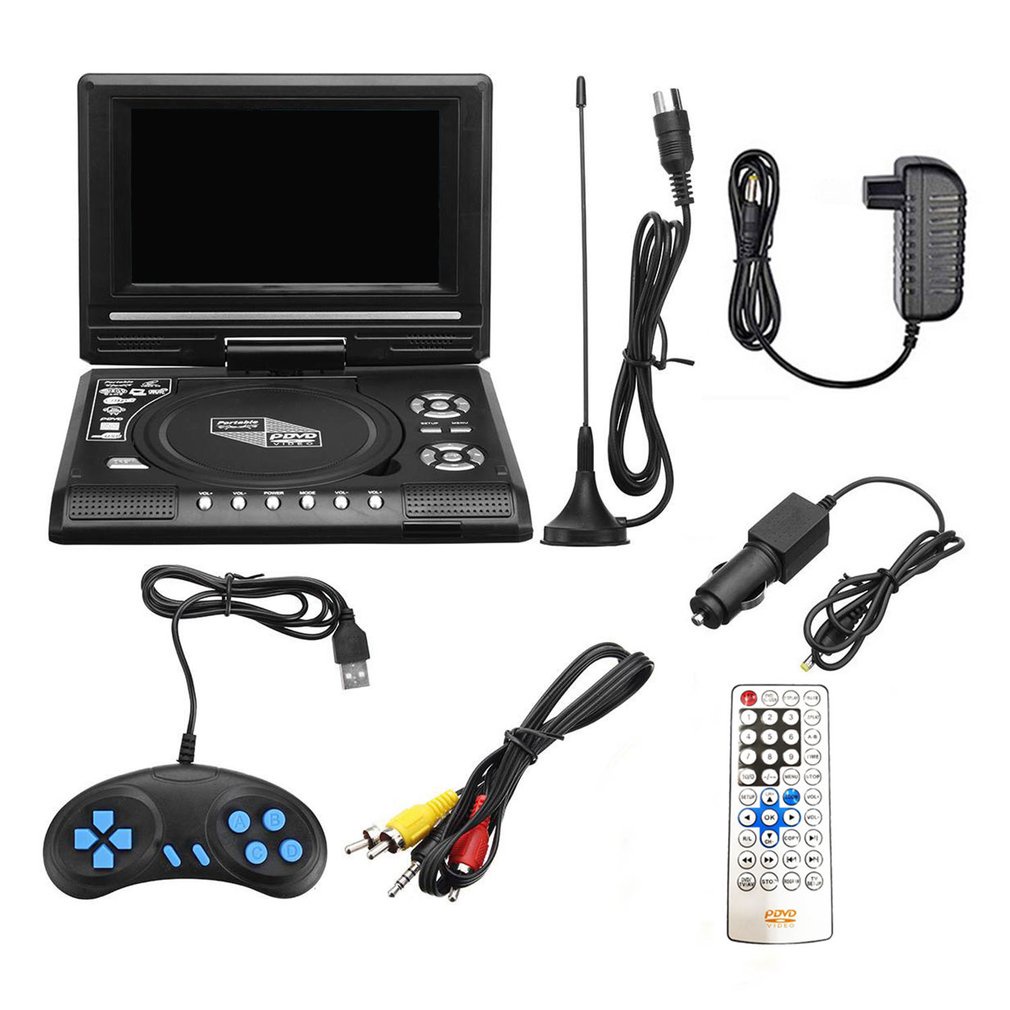 Automotive Multimedia System 7.8 Inch Screen Player Portable High Definition Vcd Mp3 Dvd Usb With Tv/Fm/Usb [Q/11]